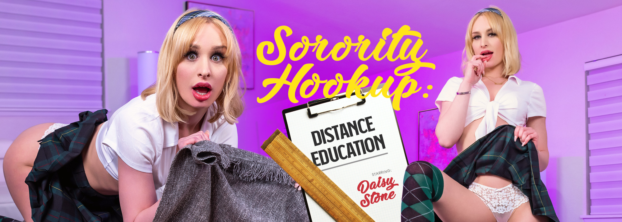 Sorority Hookup: Distance Education with Daisy Stone  Slideshow