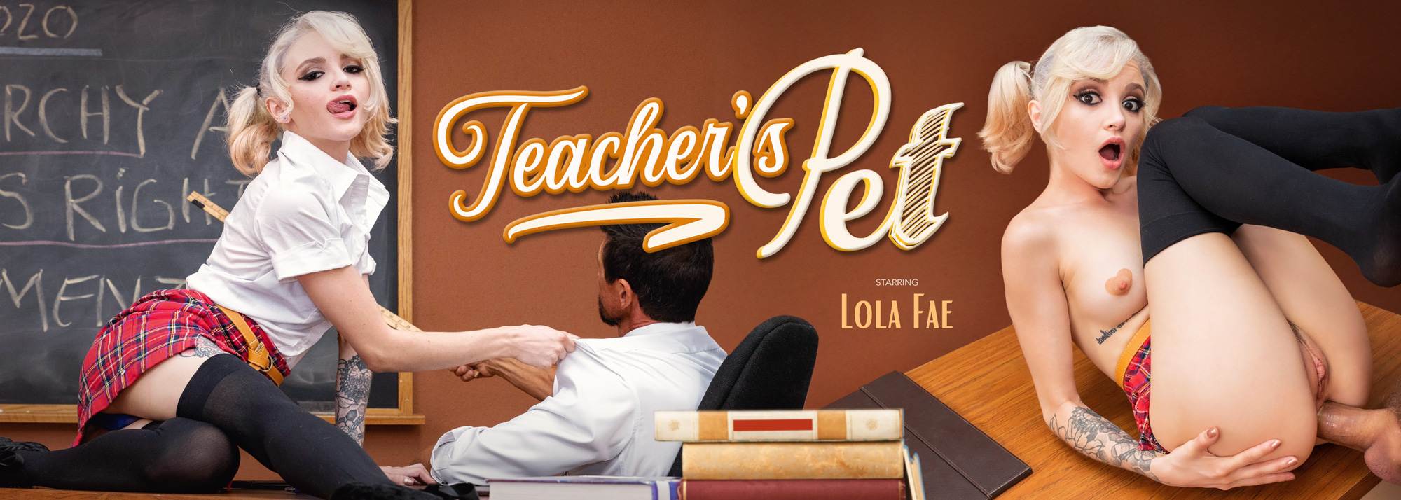 Teacher's Pet - VR Porn Video, Starring: Lola Fae
