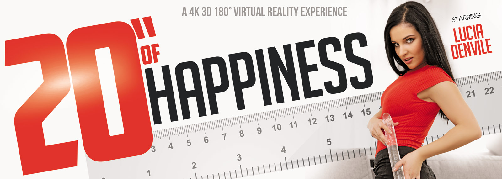20” of Happiness - VR Porn Video, Starring: Lucia Denvile