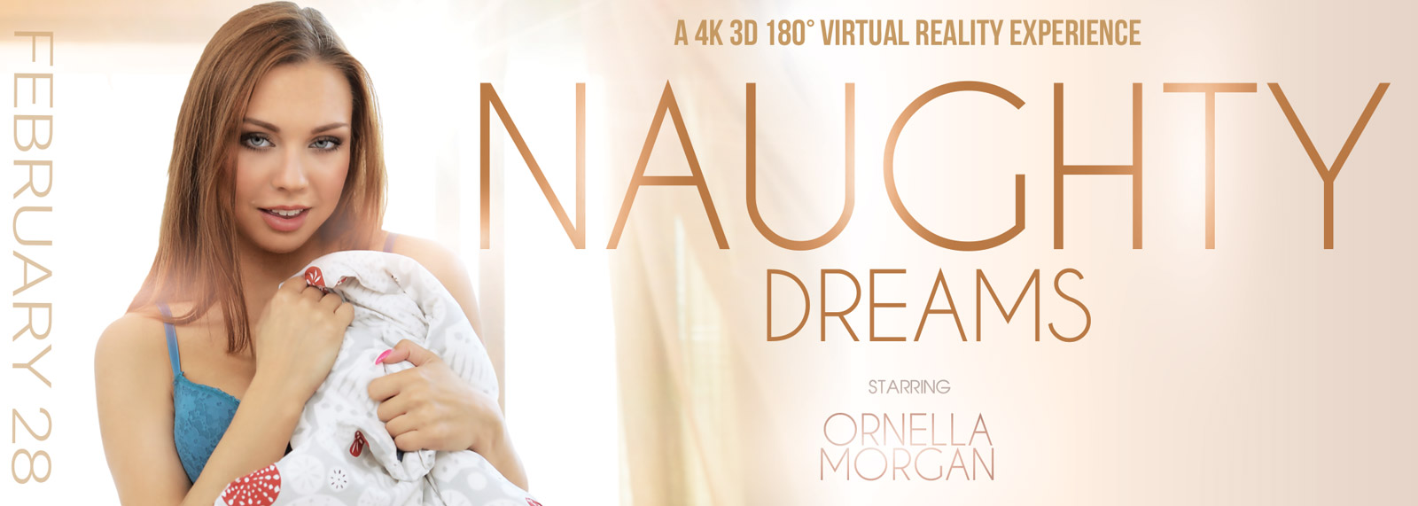 Naughty Dreams - VR Porn Video, Starring: Ornella Morgan