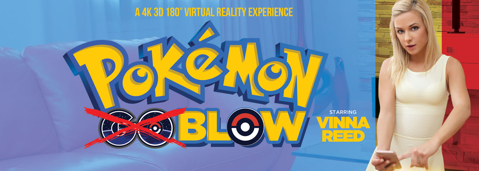 Pokemon Blow - VR Porn Video, Starring: Vinna Reed