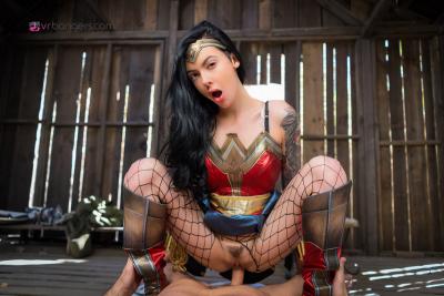 Wonder Woman (A XXX Parody) with Marley Brinx  Slideshow