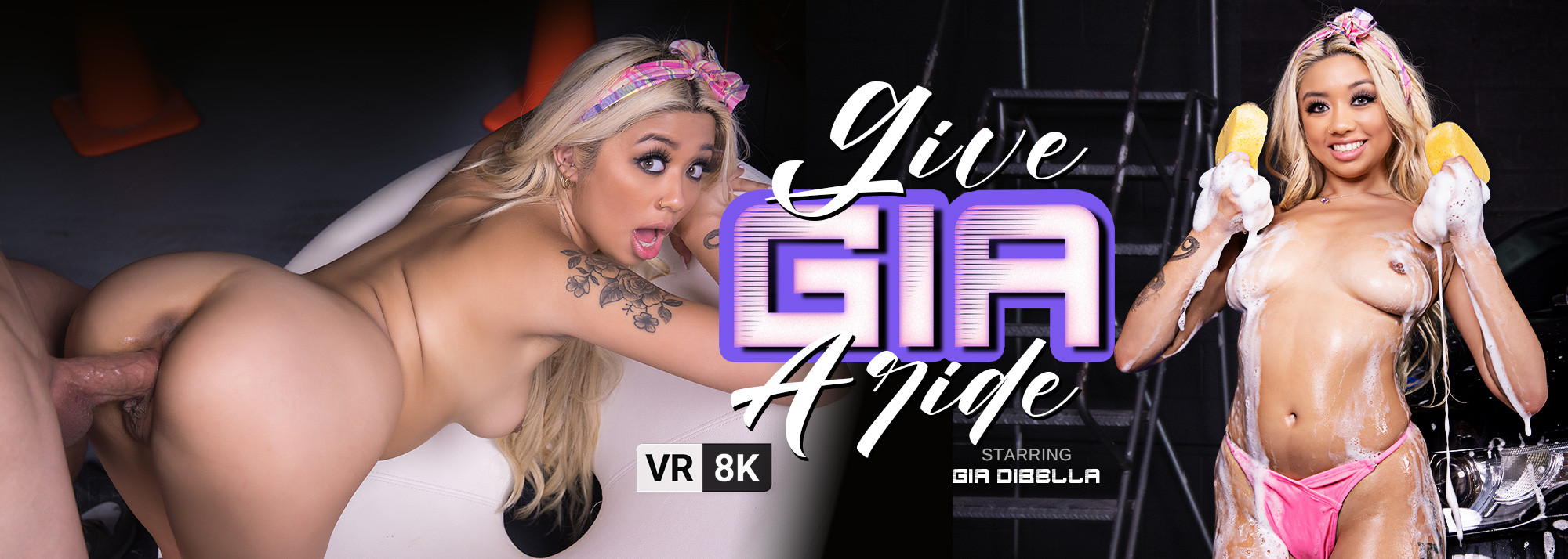 Gia Rides - Give Gia A Ride VR Porn Video: 8K, 4K, Full HD and 180/360 POV | VR Bangers