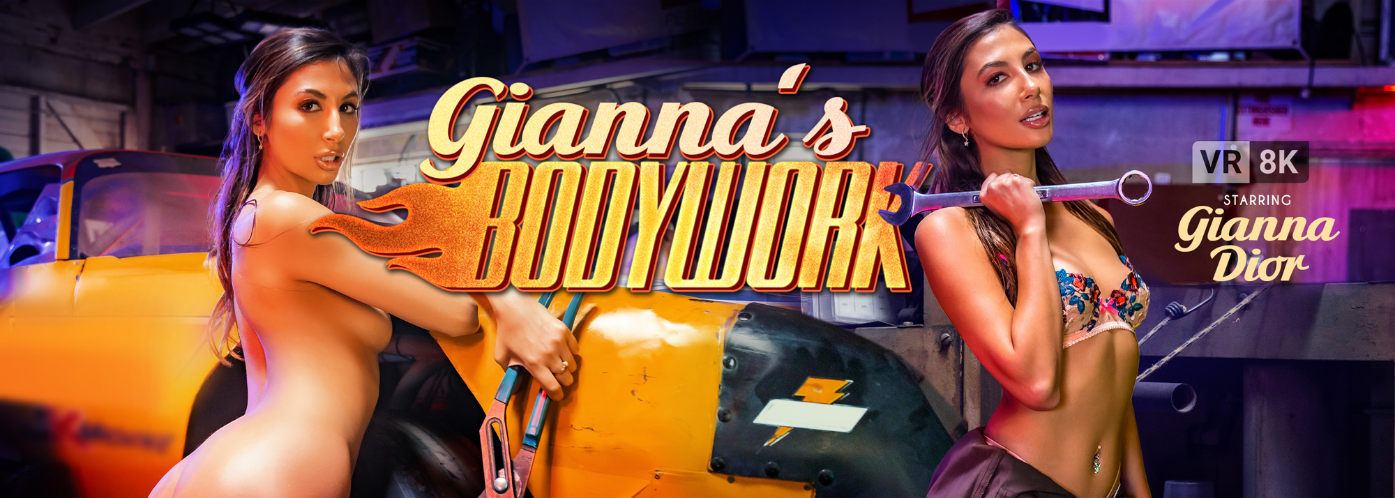 Gianna's Bodywork - VR Porn Video, Starring: Gianna Dior