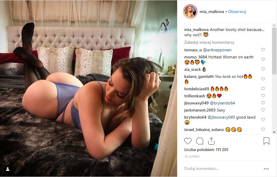 Mia Malkova Instagram Profiles VR Pornstar