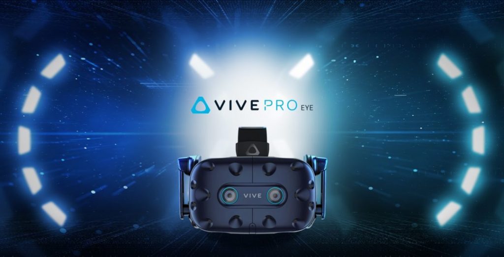 Vive Pro Eye VR headset Promo