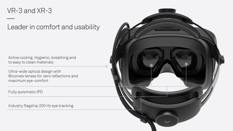 VR-3 and XR-3 usability