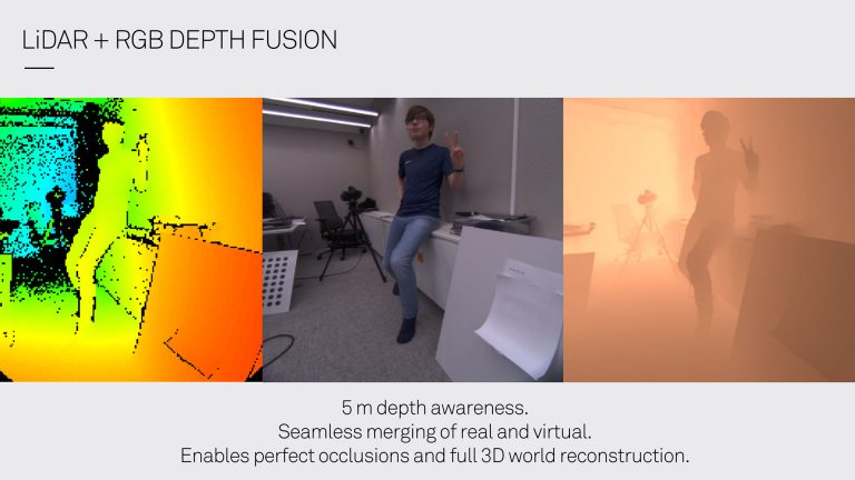 LiDAR and RGB Depth fusion