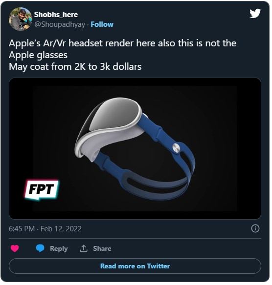 Is the Upcoming Release of Apple's VR Headset a Good Idea? Twitter 3
