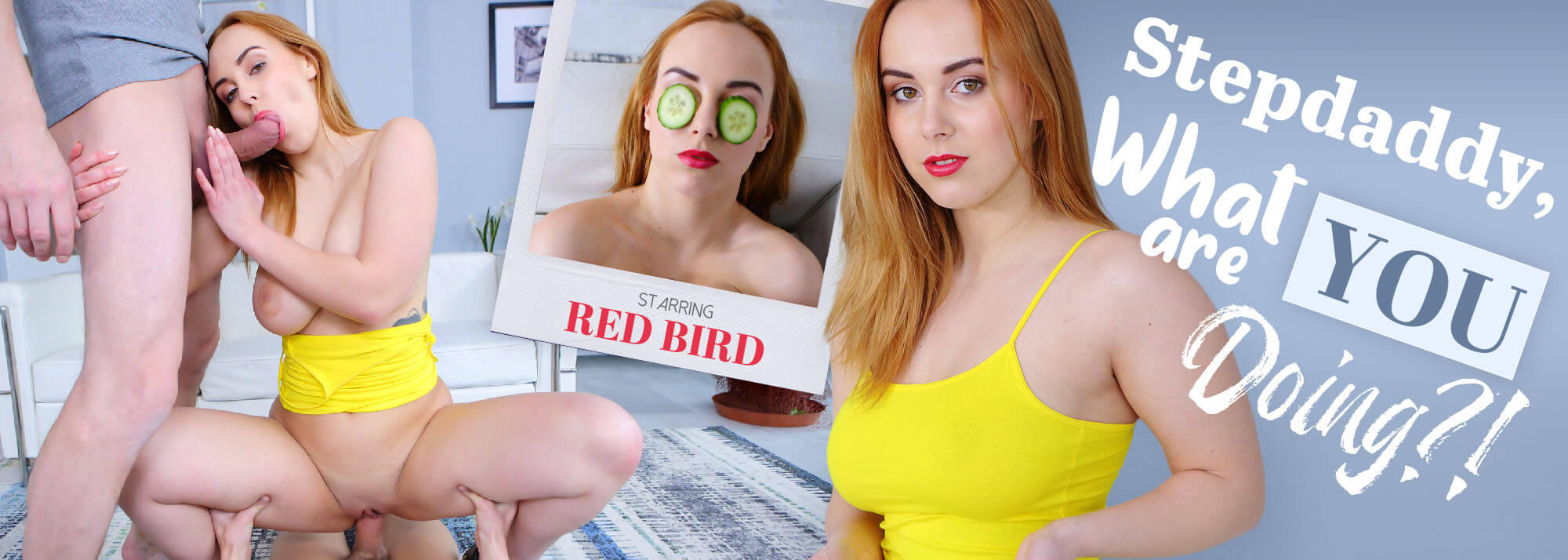 Stepdaddy, What Are You Doing?! - VR Porn Video, Starring: Red Bird