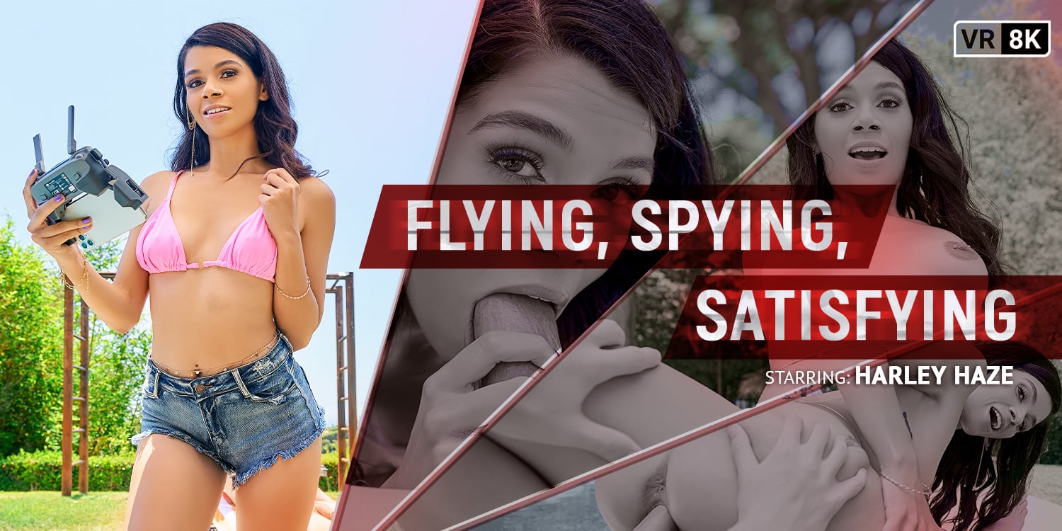 Flying, Spying, Satisfying VR Porn Movie