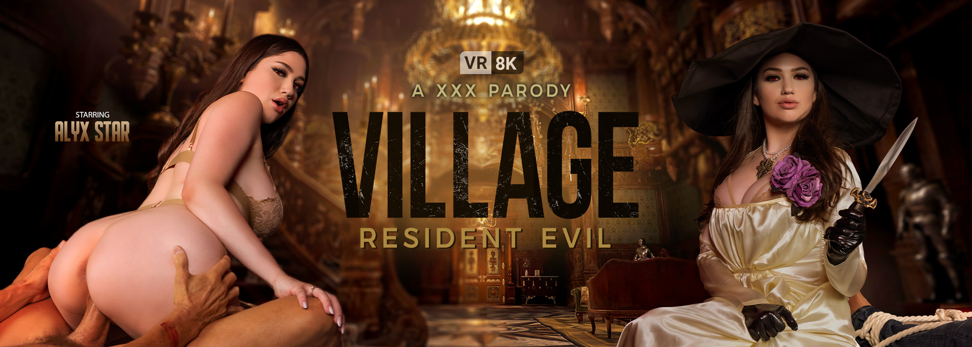Resident Evil Village (A XXX Parody) - VR Porn Video, Starring: Alyx Star