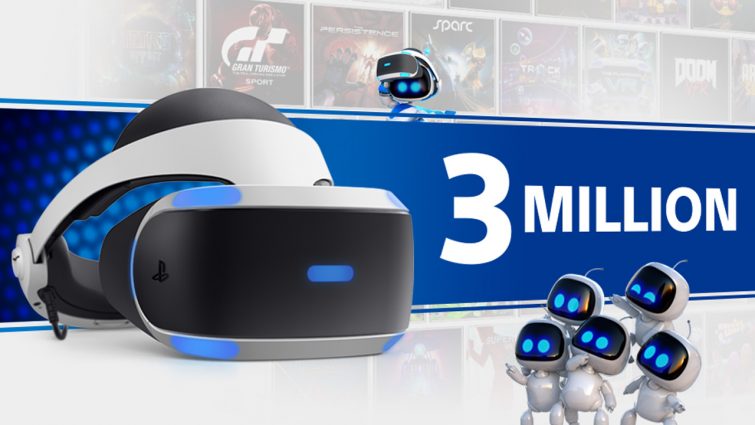 3 million PSVR logo