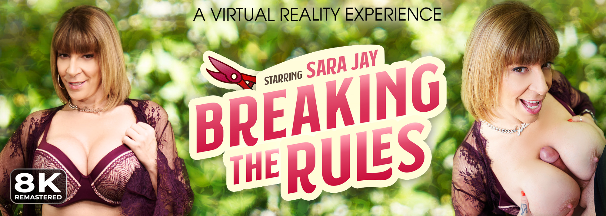 Breaking the Rules (Remastered) - VR Porn Video, Starring: Sara Jay