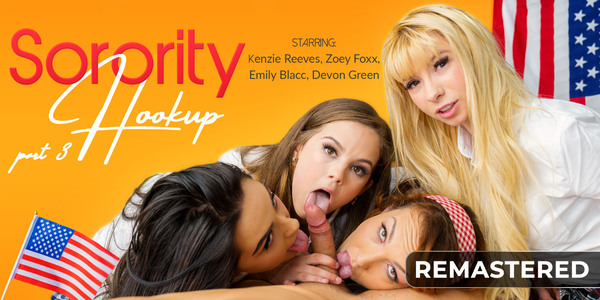 Sorority Hookup Part 3 (Remastered) VR Porn Video