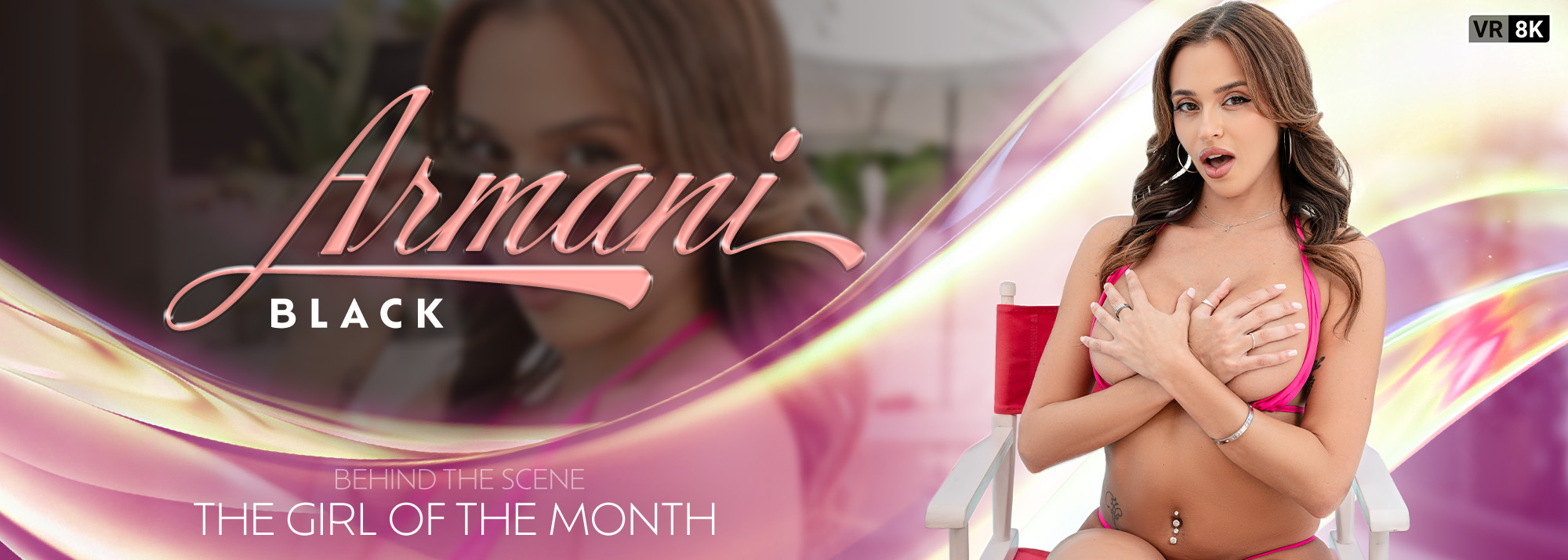 The Girl Of The Month: Armani Black - VR Porn Video, Starring: Armani Black