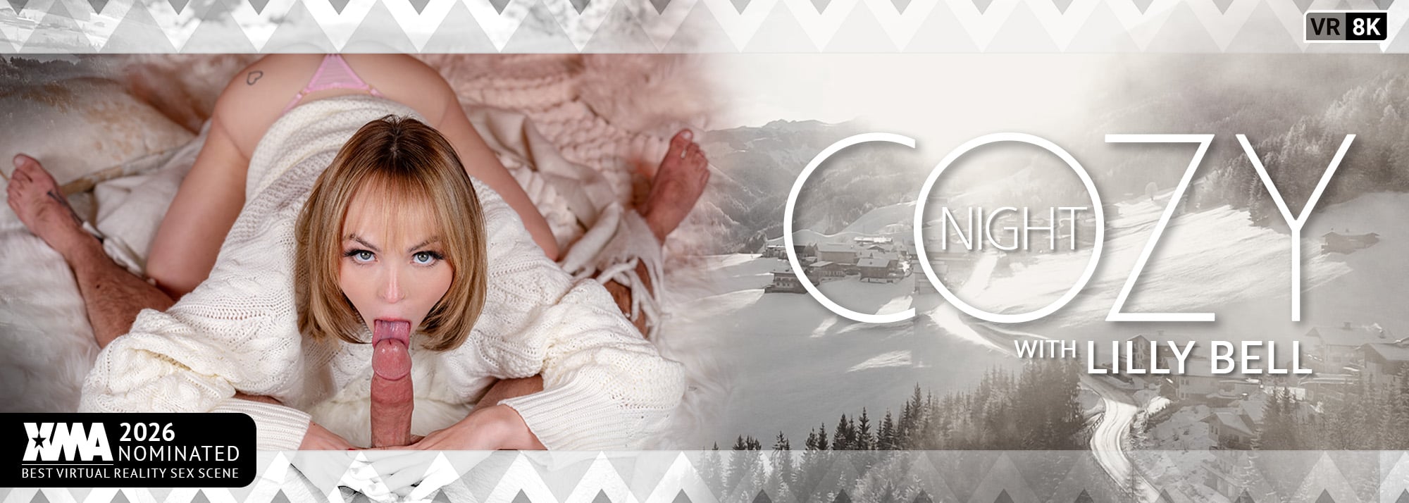 Cozy Night With Lilly Bell - VR Porn Video, Starring: Lilly Bell