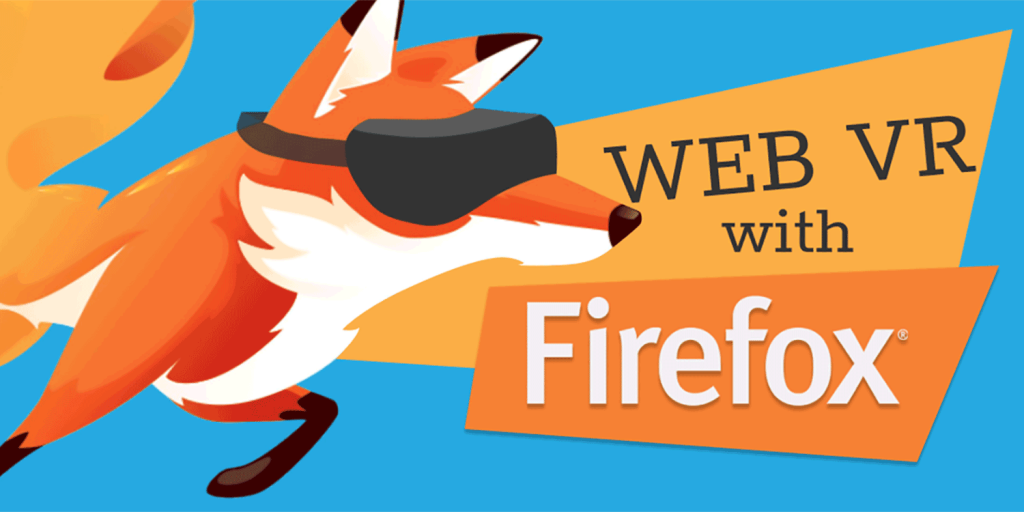 Web VR with Firefox Logo