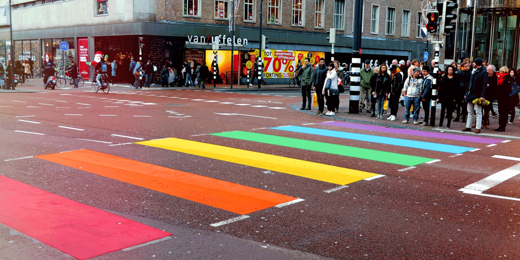 LGBT crosswalk