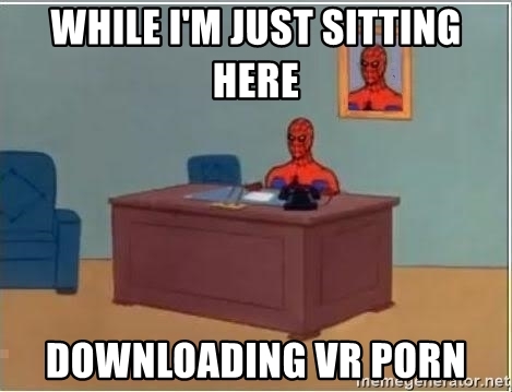 Spiderman meme VR Porn